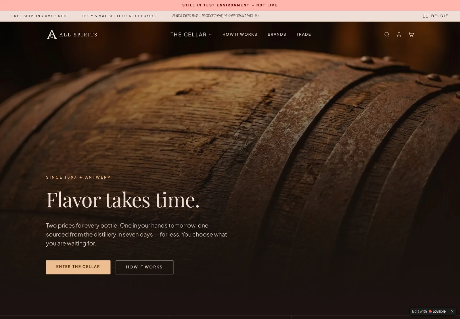 All Spirits — project built by Axiom